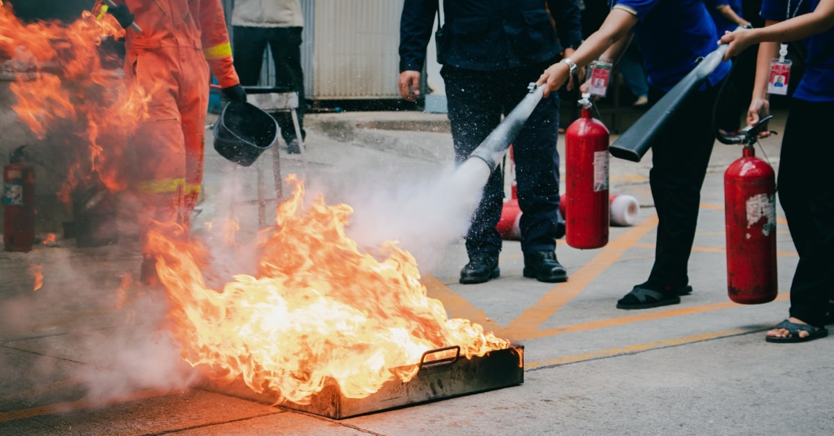 Fire Extinguisher Regulations UK