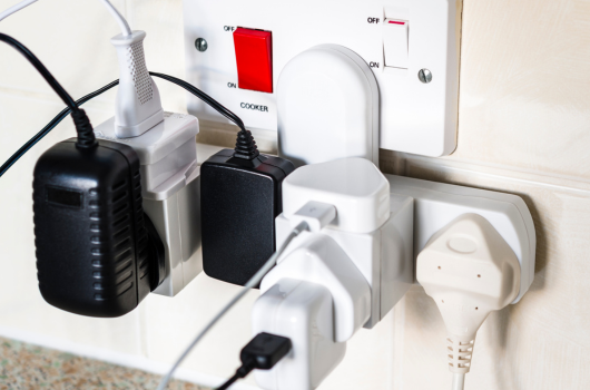 Fire Safety Mistakes - Overloading Electrical Sockets